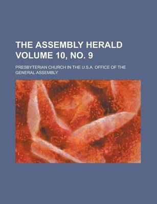 Book cover for The Assembly Herald Volume 10, No. 9