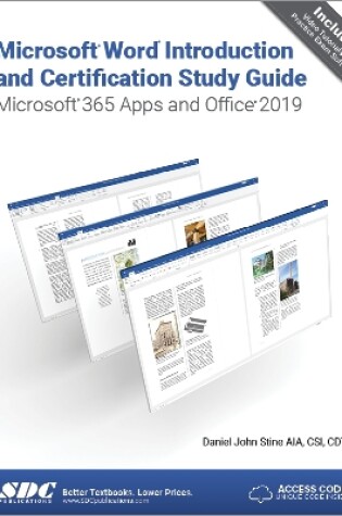 Cover of Microsoft Word Introduction and Certification Study Guide