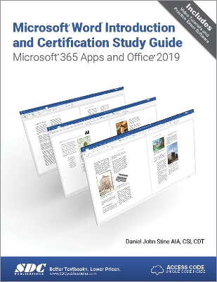 Book cover for Microsoft Word Introduction and Certification Study Guide