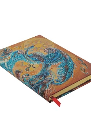 Cover of Skybird (Birds of Happiness) Midi Unlined Hardback Journal (Elastic Band Closure)
