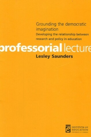 Cover of Grounding the democratic imagination