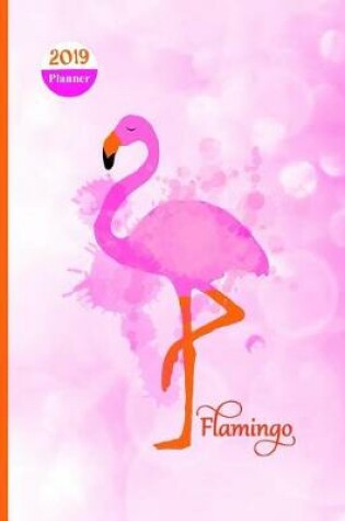 Cover of Flamingo Bird Diary Planner