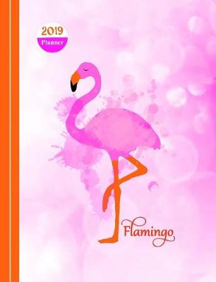 Book cover for Flamingo Bird Diary Planner
