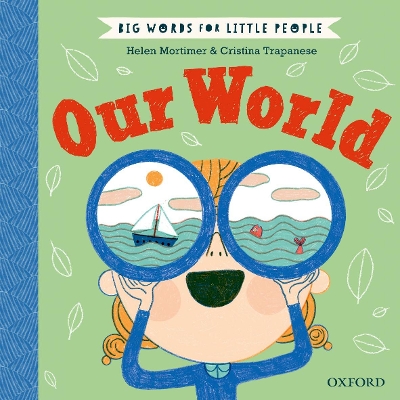 Book cover for Big Words for Little People: Our World