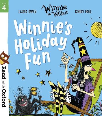 Book cover for Read with Oxford: Stage 4: Winnie and Wilbur: Winnie's Holiday Fun