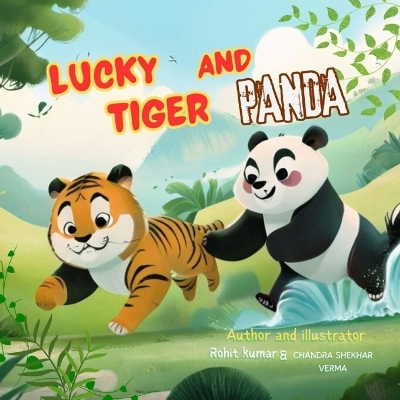 Book cover for Lucky Tiger and the Three Pandas