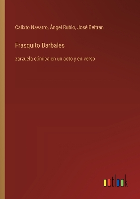 Book cover for Frasquito Barbales