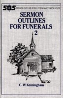 Book cover for Sermon Outlines: Funerals