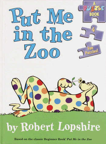 Book cover for Put Me in the Zoo! Puzzle Book