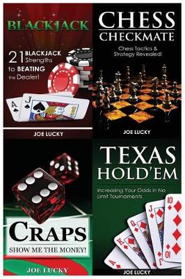 Book cover for Blackjack & Chess Checkmate & Poker & Craps & Texas Holdem