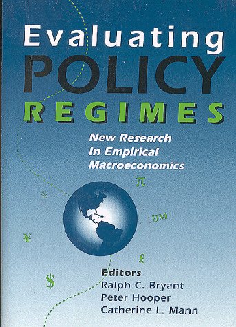 Book cover for Evaluating Policy Regimes