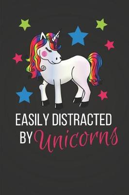 Book cover for Easily Distracted by Unicorns