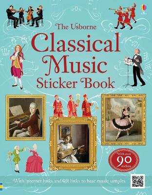 Book cover for Classical Music Sticker Book