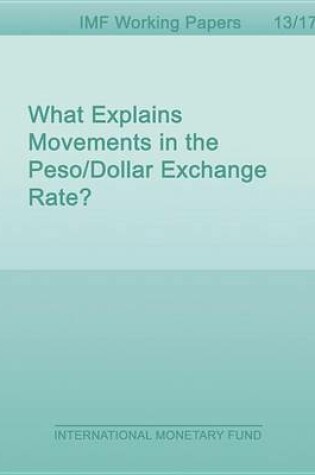 Cover of What Explains Movements in the Peso/Dollar Exchange Rate?