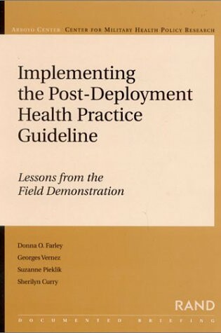 Cover of Implementing the Post-deployment Health Practice Guideline