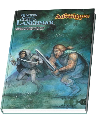 Book cover for DCC RPG Tome of Adventure Volume 3: DCC Lankhmar