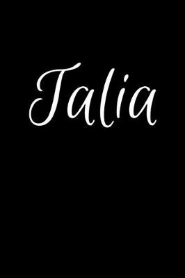 Book cover for Talia