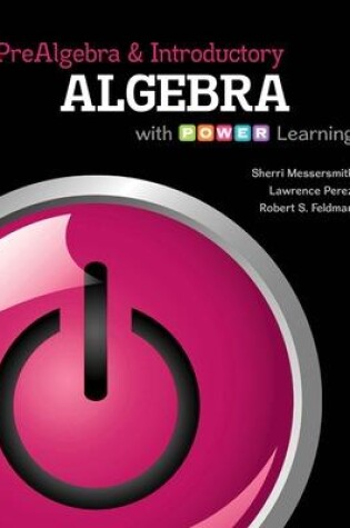 Cover of Prealgebra and Introductory Algebra with P.O.W.E.R. Learning