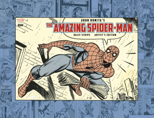 Book cover for John Romita's Amazing Spider-Man: The Daily Strips Artist's Edition