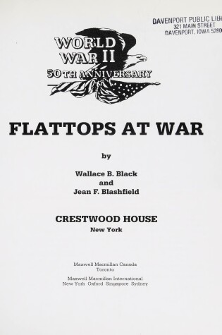 Cover of Flattops at War