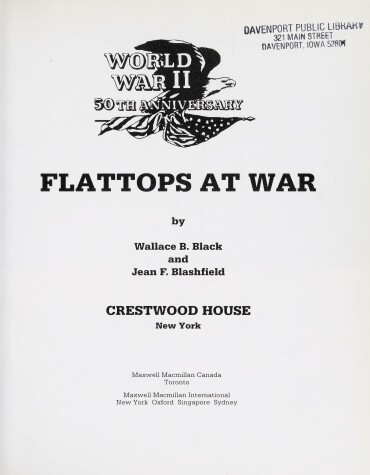 Book cover for Flattops at War