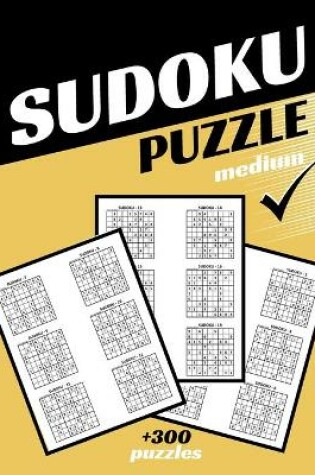 Cover of Sudoku Puzzle Medium Level