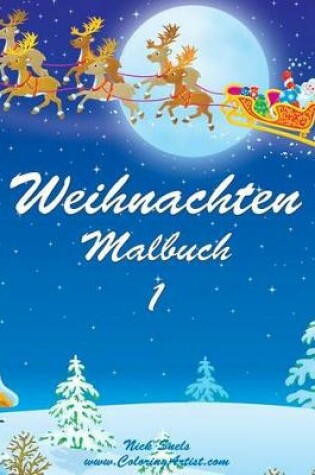 Cover of Weihnachten Malbuch 1