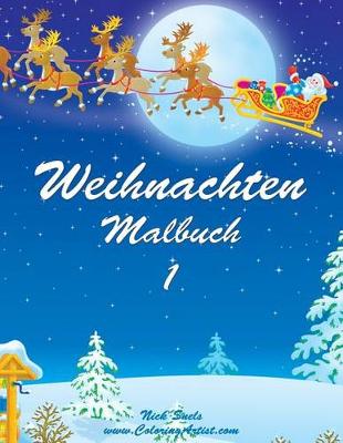 Book cover for Weihnachten Malbuch 1