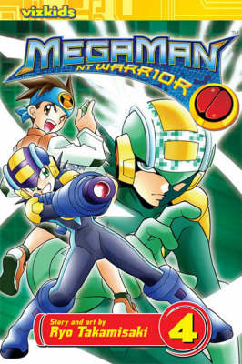Book cover for MegaMan NT Warrior, Vol. 4