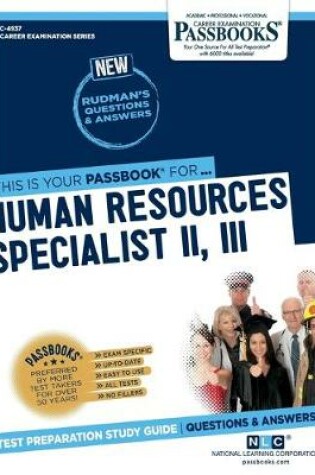 Cover of Human Resources Specialist II, III (C-4937)