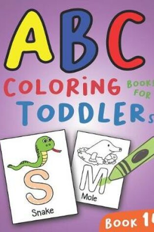 Cover of ABC Coloring Books for Toddlers Book14