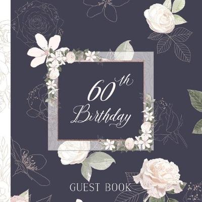 Book cover for 60th Birthday Guest Book