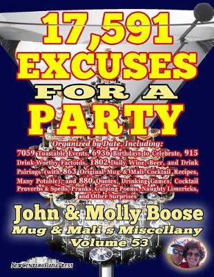 Book cover for 17,591 Excuses for a Party