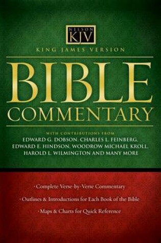 Cover of King James Version Bible Commentary