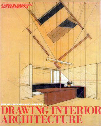 Book cover for Drawing Interior Architecture