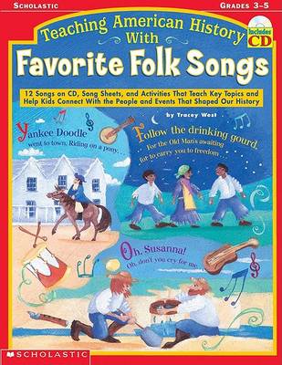 Book cover for Teaching American History with Favorite Folk Songs