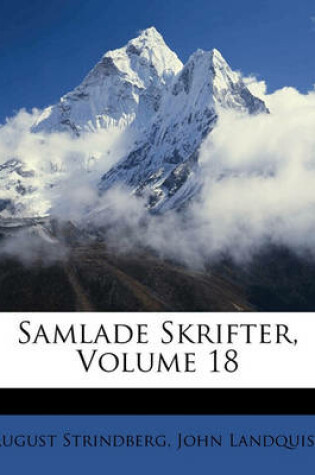 Cover of Samlade Skrifter, Volume 18