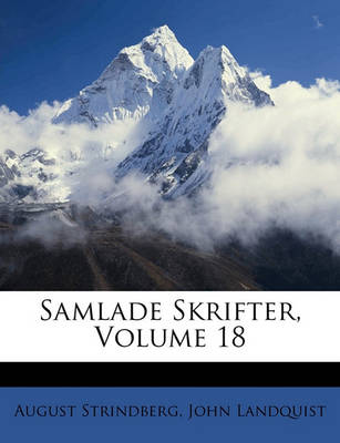Book cover for Samlade Skrifter, Volume 18