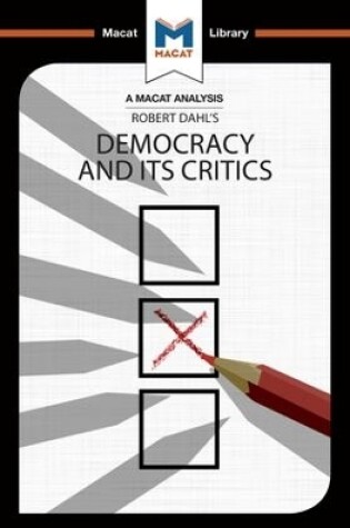 Cover of An Analysis of Robert A. Dahl's Democracy and its Critics