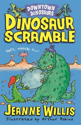 Book cover for Dinosaur Scramble