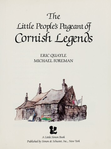 Book cover for The Little People's Pageant of Cornish Legends