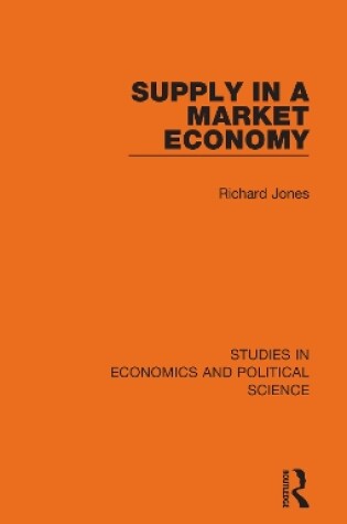 Cover of Supply in a Market Economy