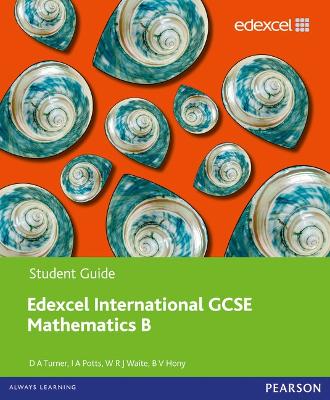 Book cover for Pearson Edexcel International GCSE Mathematics B Student Book