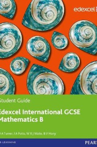 Cover of Pearson Edexcel International GCSE Mathematics B Student Book