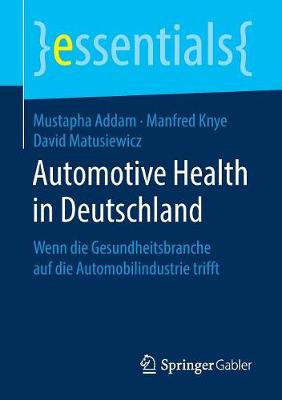 Cover of Automotive Health in Deutschland