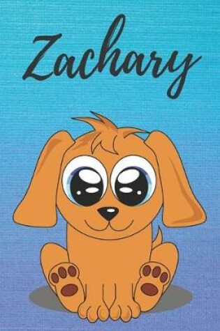 Cover of Zachary dog coloring book / notebook / journal / diary