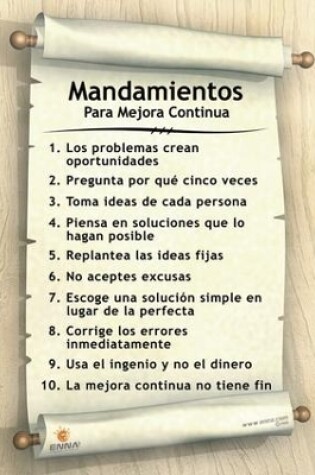 Cover of Continuous Improvement Poster (Spanish)