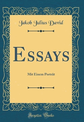 Book cover for Essays