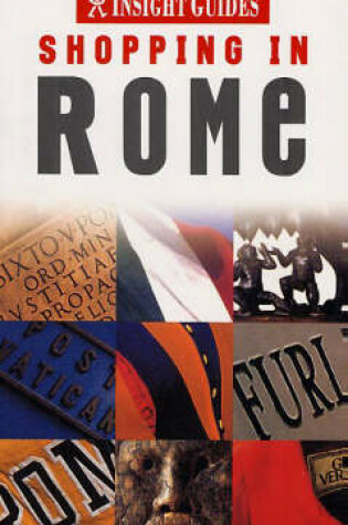 Cover of Rome Insight 'Shopping' Guide