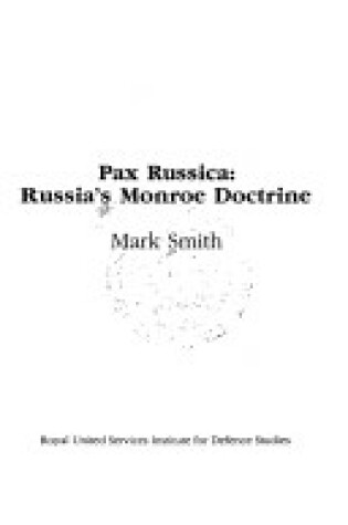 Cover of Pax Russica